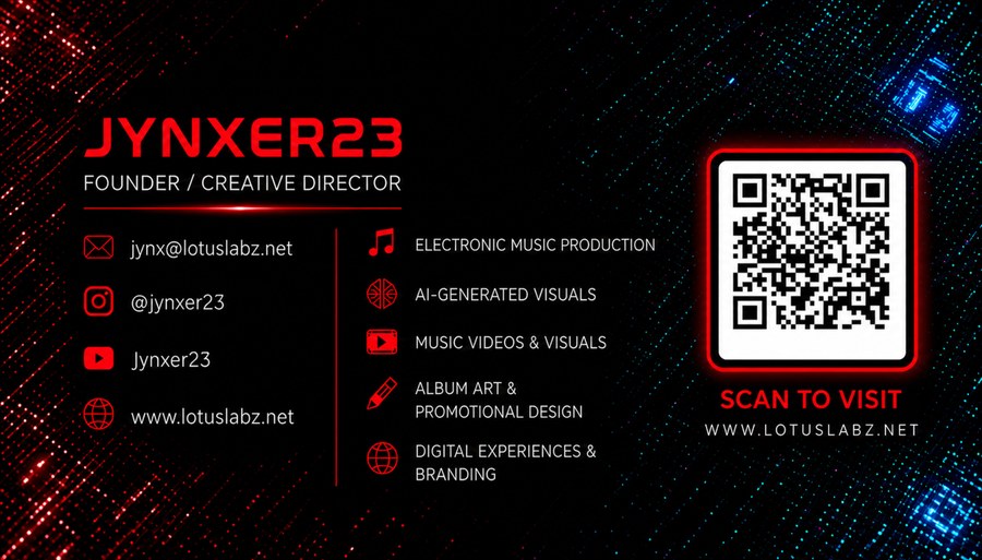 Lotus Labz business card back